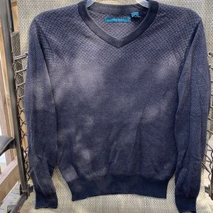 ⚜️Perry Ellis Grey Multi Knit Sweater!